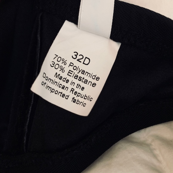 j crew black ruched bikini top 32D medium - Picture 5 of 8